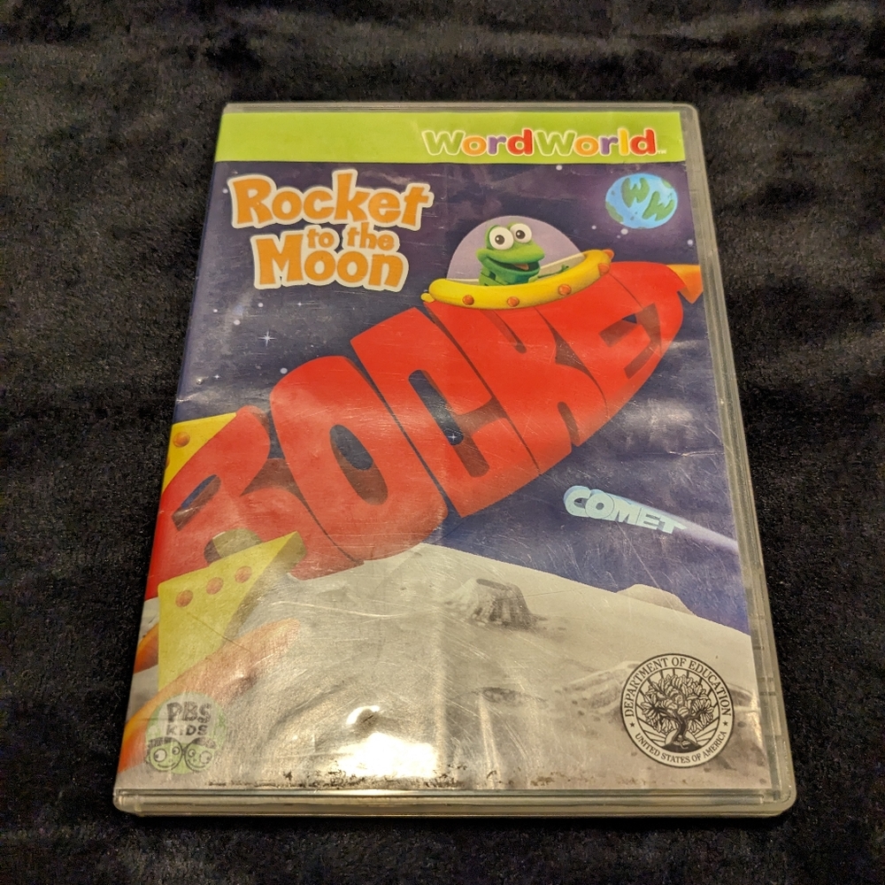 WordWorld: Rocket to the Moon DVD – Still in Case